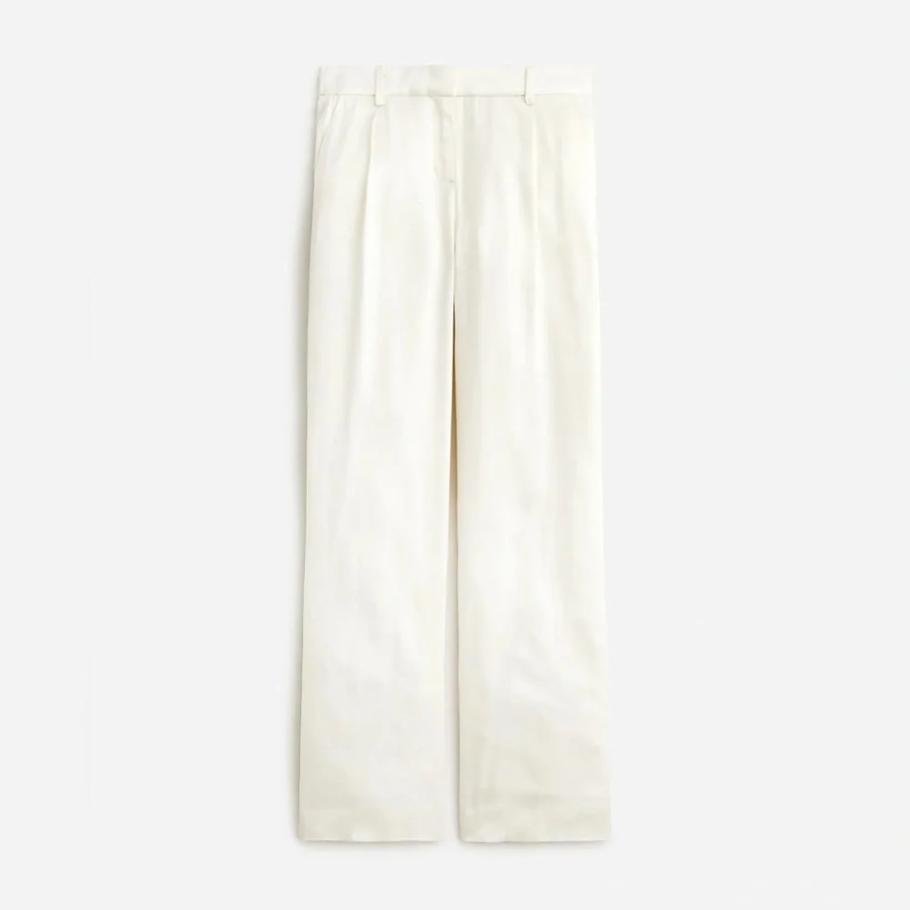 J.Crew Straight-leg essential pant in luster crepe